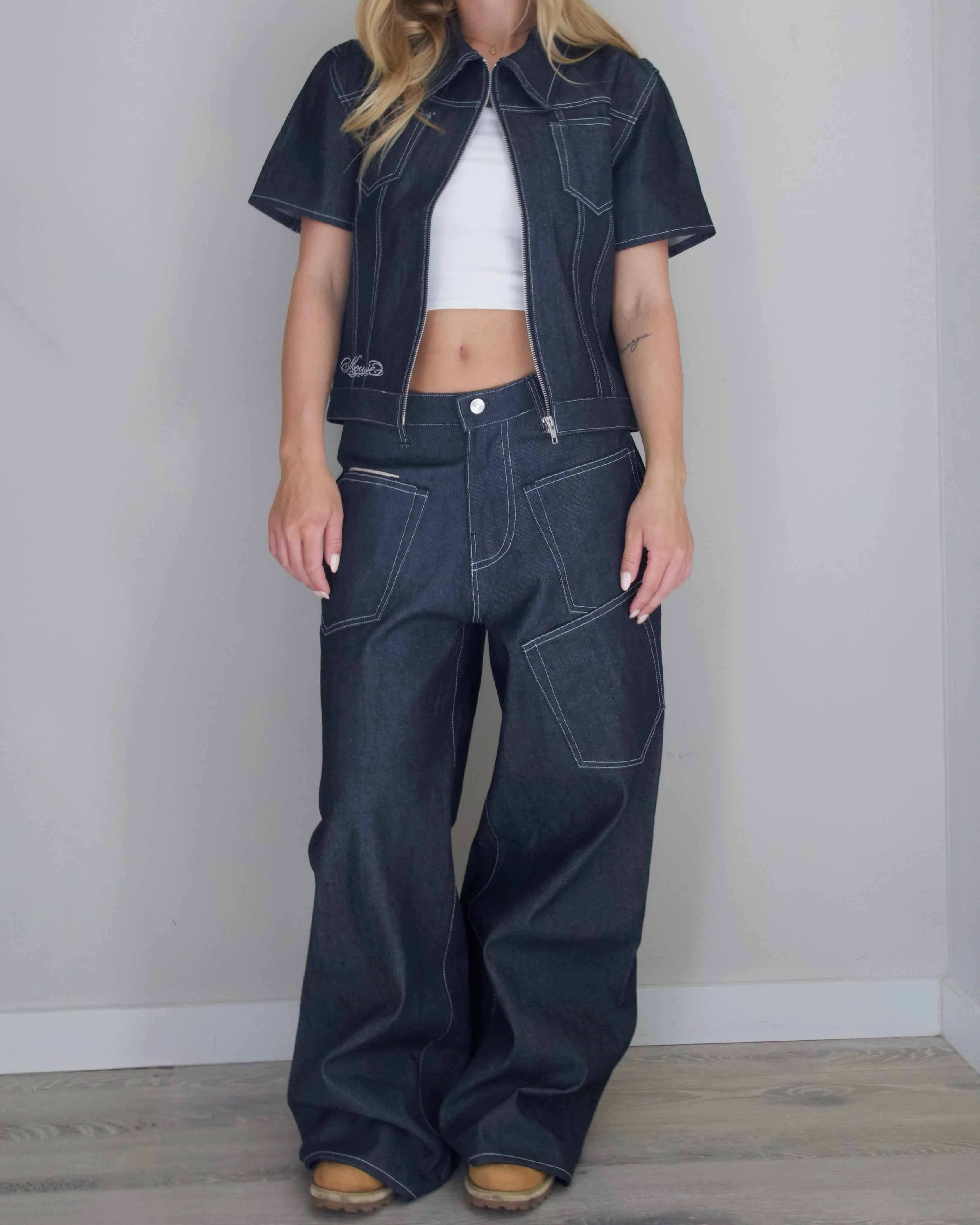 Script Selvedge Jeans