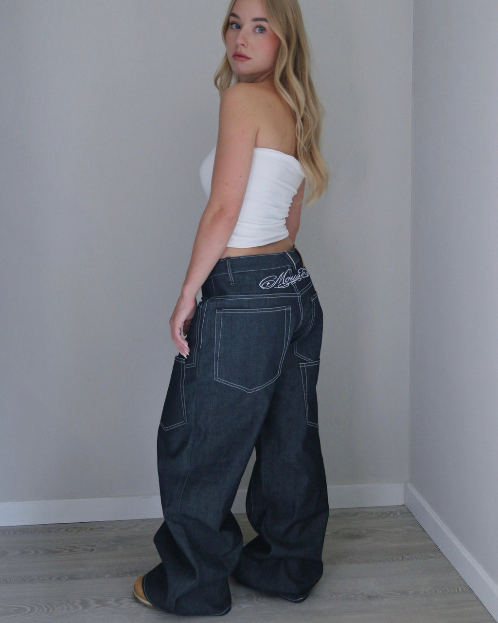 Script Selvedge Jeans