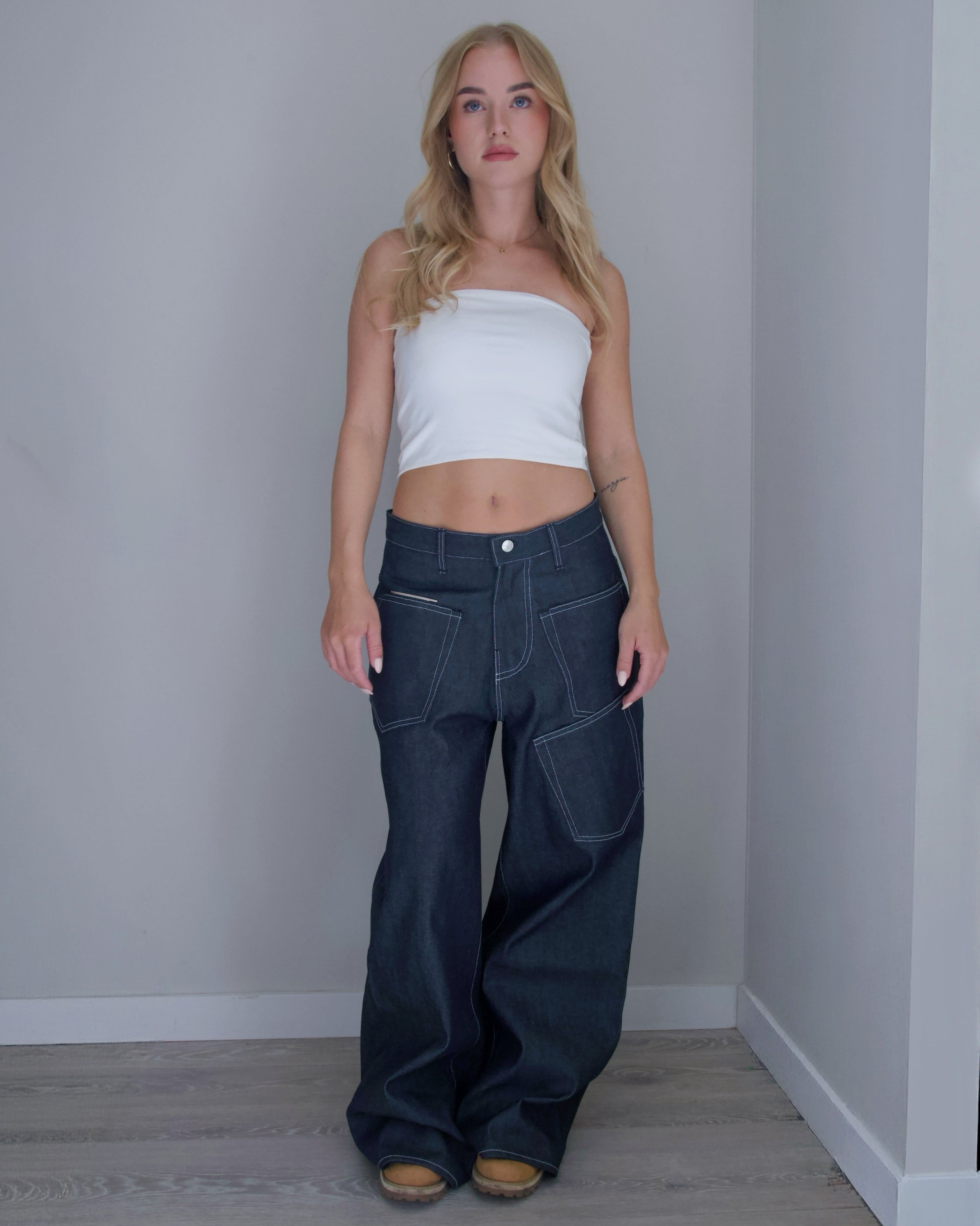 Script Selvedge Jeans